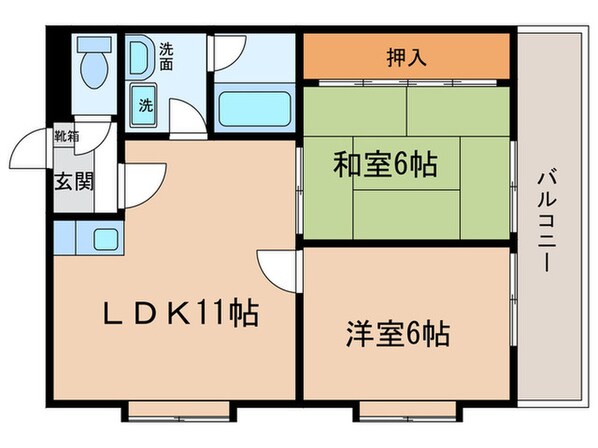 クレ－ルモリの物件間取画像